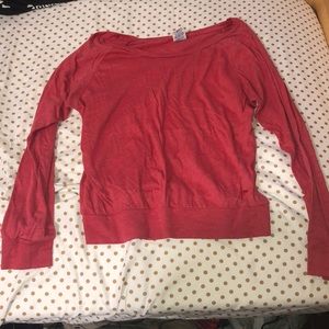 PINK long sleeve top
